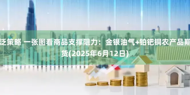 泛策略 一张图看商品支撑阻力：金银油气+铂钯铜农产品期货(2025年6月12日)